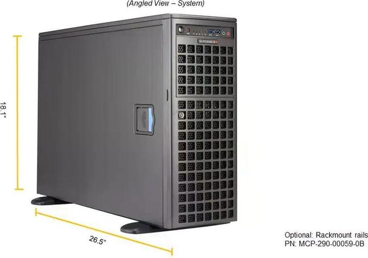 Image du produit Supermicro SuperWorkstation 540A-TR