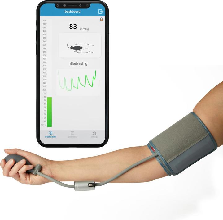 Actual product image Pulox AirBP Blood Pressure Monitor (Blood pressure monitor upper arm)