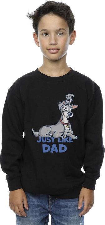 Image du produit Disney - Sweat LADY AND THE TRAMP JUST LIKE DAD - Garçon (128)