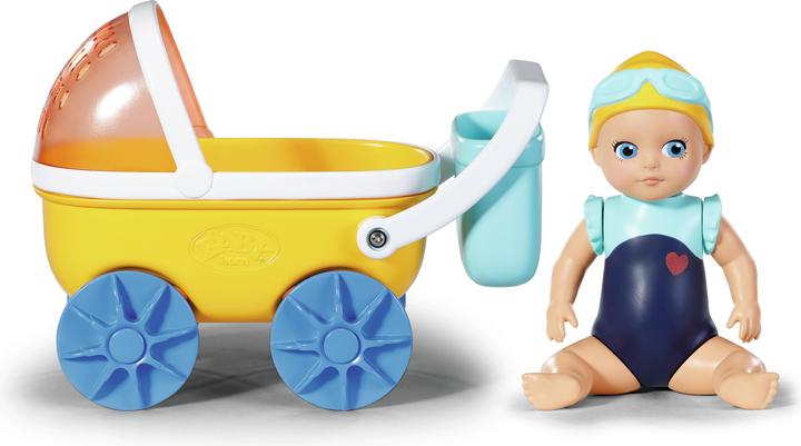 Actual product image Zapf Creation BABY bornSplish Splash pushchair with Emma