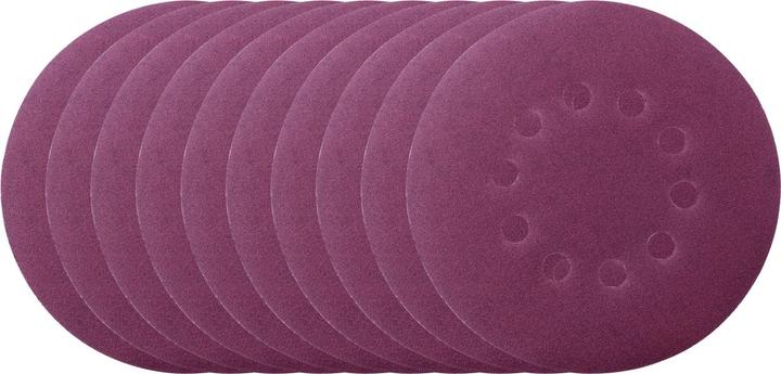 Produktbild Scheppach Schleifpapier rund Ø 215 mm K 180 Satz=10 Stück (K 180)