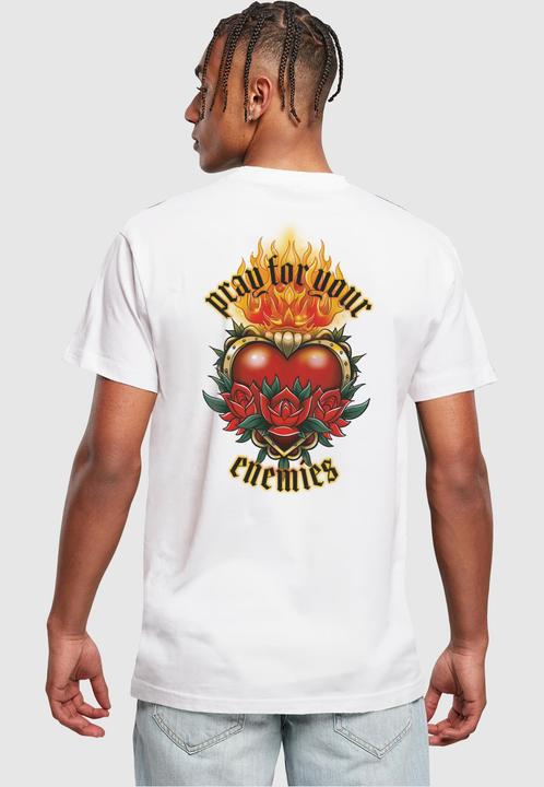 Produktbild Mister Tee Pray For Your Enemies Tee - 142569 (L)