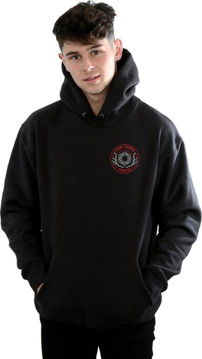 Produktbild Star Wars The Rise Of Skywalker First Order Forces Breast Print Kapuzenpullover (L)