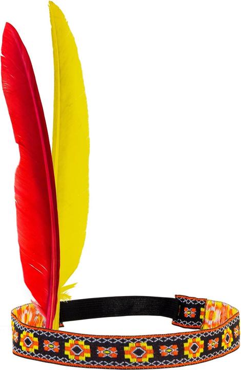 Actual product image Widmann Indian feather ornament