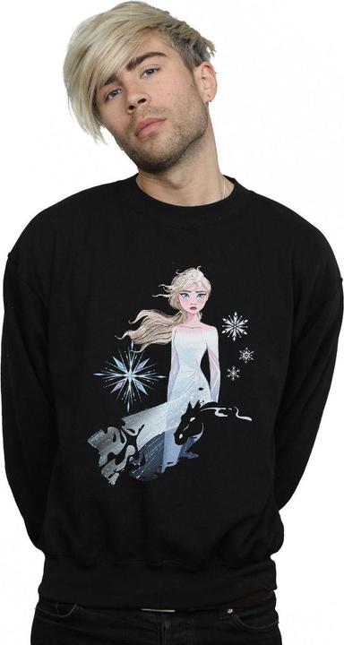 Immagine prodotto Disney Frozen 2 Elsa Nokk Silhouette Felpa Uomo (XL)