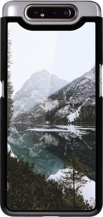 Produktbild PhoneLook Hülle Winter 22 snowy mountain and lake (Samsung Galaxy A80)