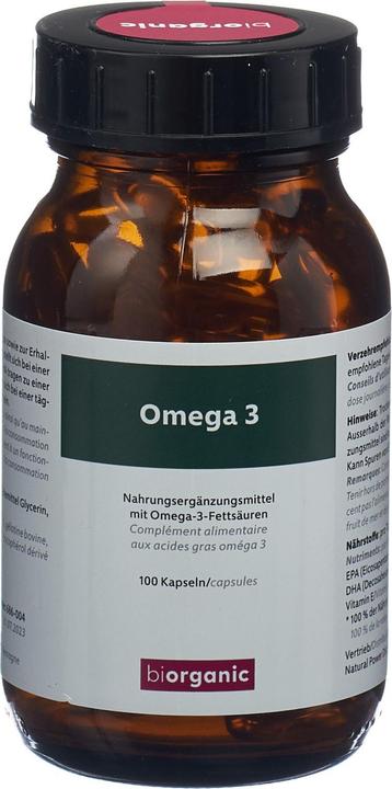 Image du produit Biorganic Omega-3 Caps (100 pièce(s), Capsules, 210 g)
