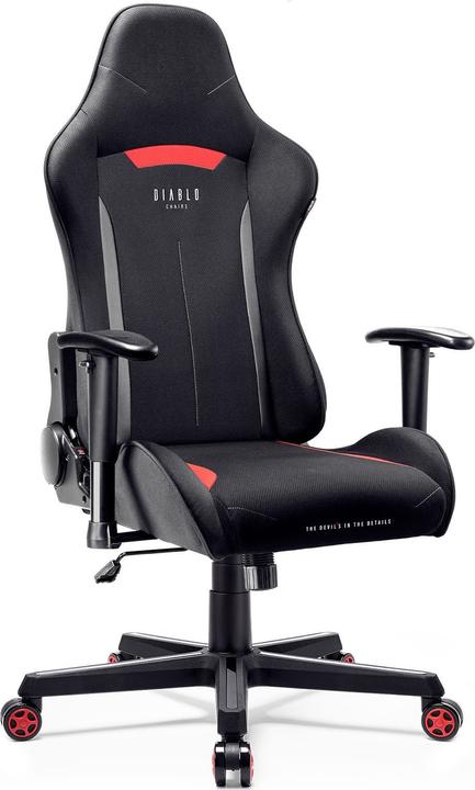 Diablo Fotel Chairs X-ST4RTER czarno-czerwony