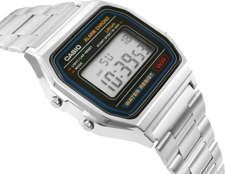 Actual product image Casio Retro Vintage - A158WA-1D (Digital watch, 34 mm)