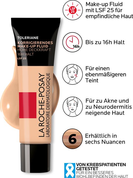 Produktbild La Roche Posay Toleriane Korrigierendes Make-Up Fluid (Nr. 9)