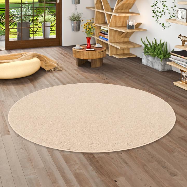 Produktbild Snapstyle Teppich Hochflor Shaggy Cottage (Ø 160 cm)