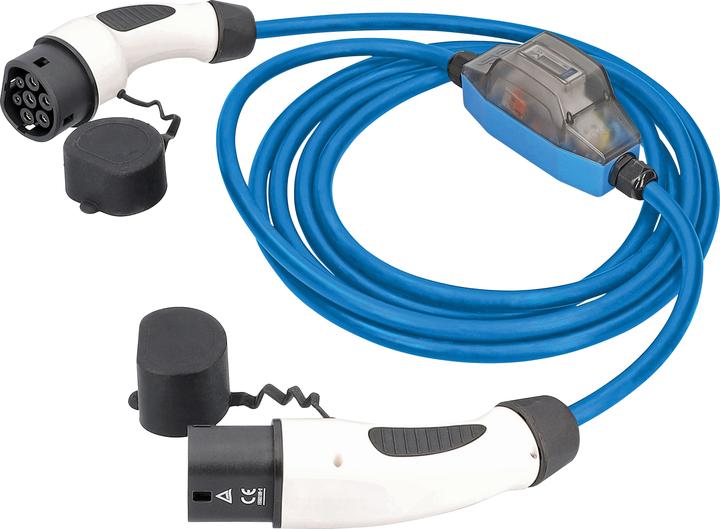 Immagine prodotto As - Schwabe Elektroauto Ladekabel Mode 3 Typ 2 (Tipo 2, 3.60 kW, 16 A, 5 m)