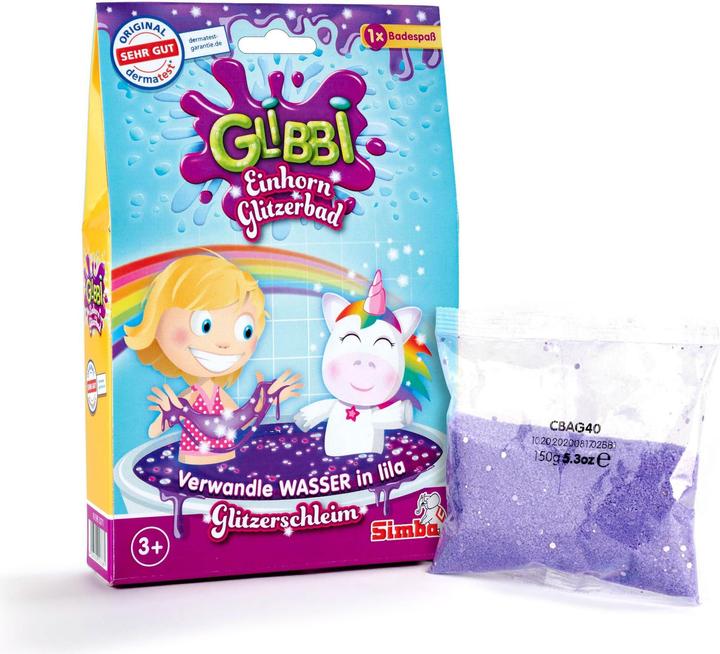 Image du produit Simba Bain de paillettes de la licorne Glibbi