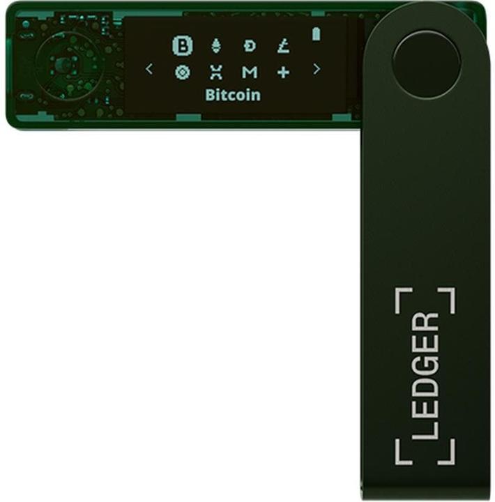 Actual product image Ledger Nano X - Emerald Green (Bitcoin, Ethereum Classic, Litecoin, Dogecoin, Dash, Others)