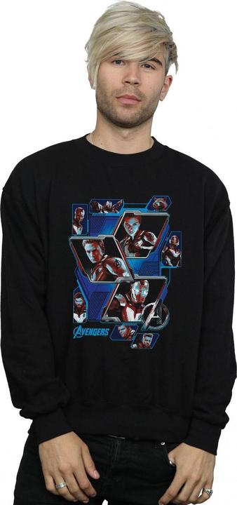 Actual product image Mens Avengers Endgame Hero Panels Cotton Sweatshirt (XL)