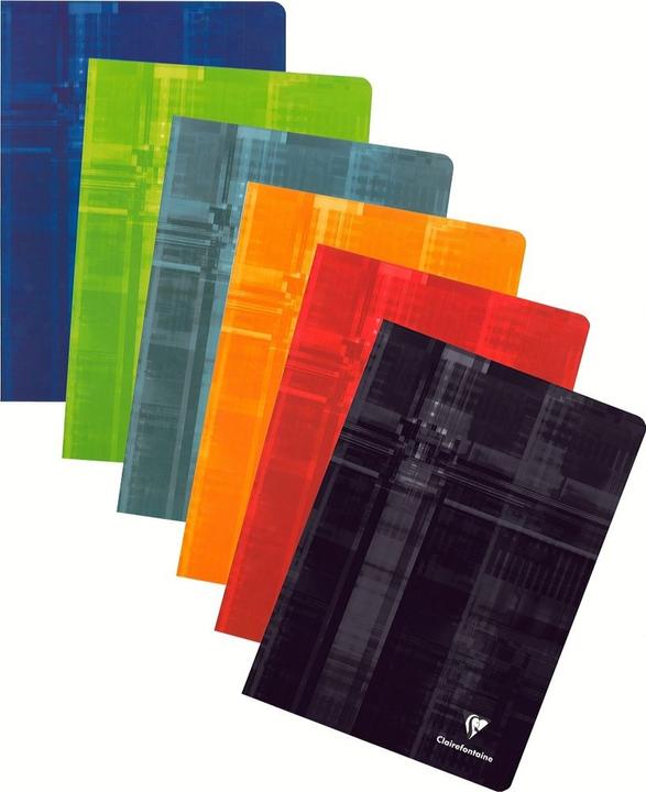 Image du produit Clairefontaine Cahier (A4, Quadrillé, Couverture rigide)