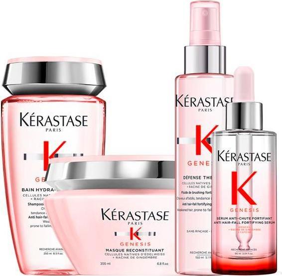 Actual product image Kérastase Genesis BUNDLE FETTENDER ANSATZ (Shampoo 250 ml + Maske 200 ml + Leave-In 150 ml + Serum 90 ml) (Hair care set)