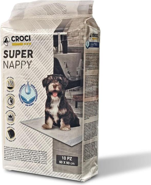Produktbild Croci Spa SUPER NAPPY Hygienematten 60x90cm, 10 Stk (Hund)