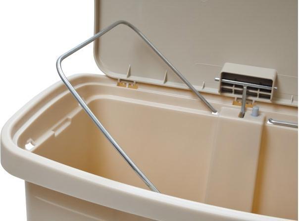 Image du produit Rubbermaid Poubelle à pédale (50 l)
