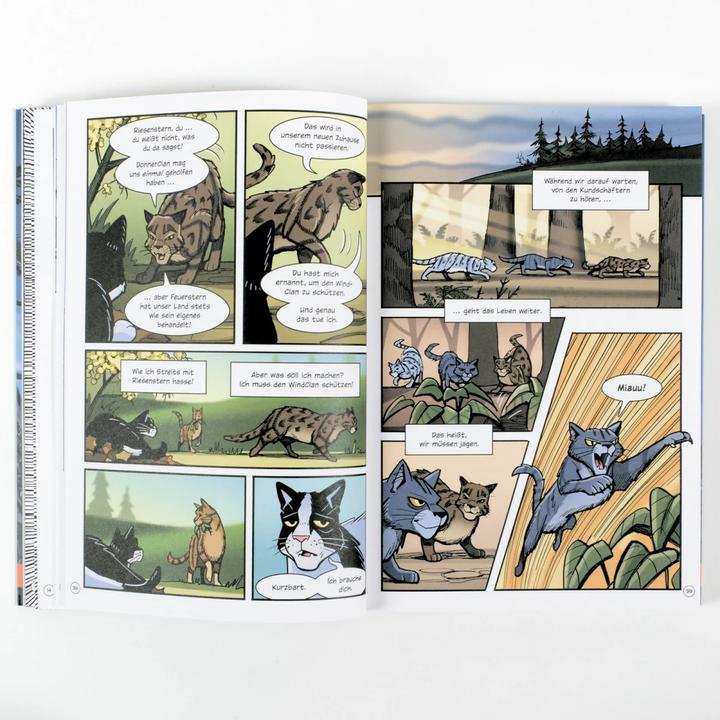Productafbeelding Warrior Cats - Wind des Wandels (Duits, Erin Hunter, Dan Jolley, James Barry, 2022)