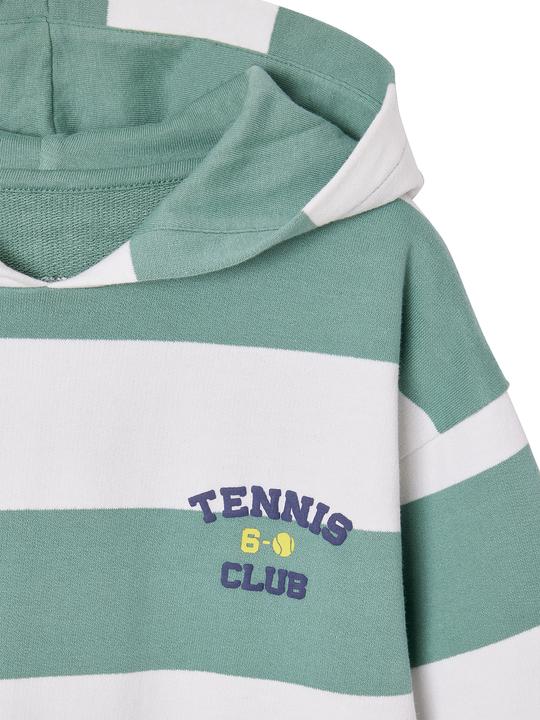 Immagine prodotto Vertbaudet Gestreiftes Jungen Sweatshirt mit Kapuze (98)