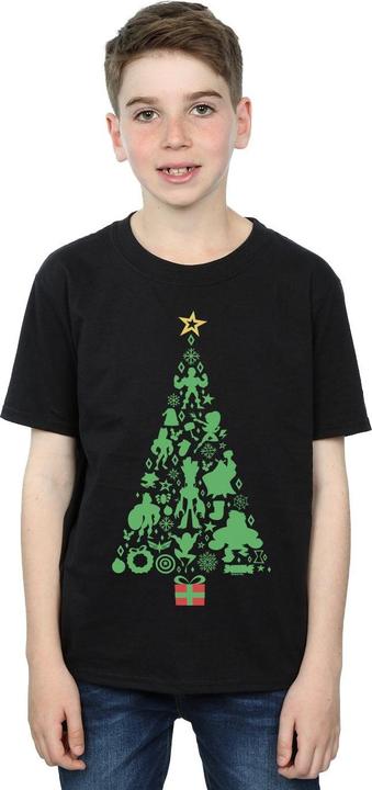 Immagine prodotto Avengers Christmas Tree Maglietta Ragazzi (152, 158)