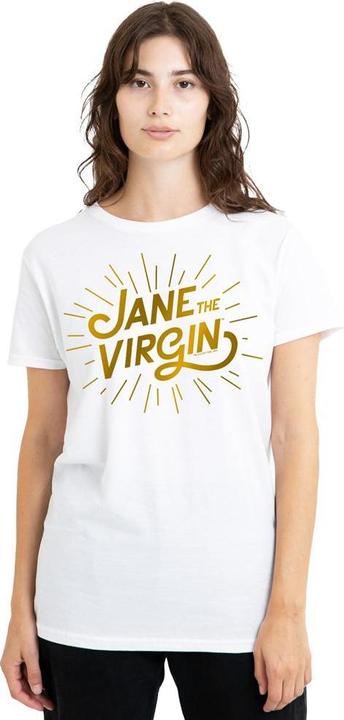 Actual product image Jane the Virgin Unisex Adult Golden Logo T-Shirt (L)