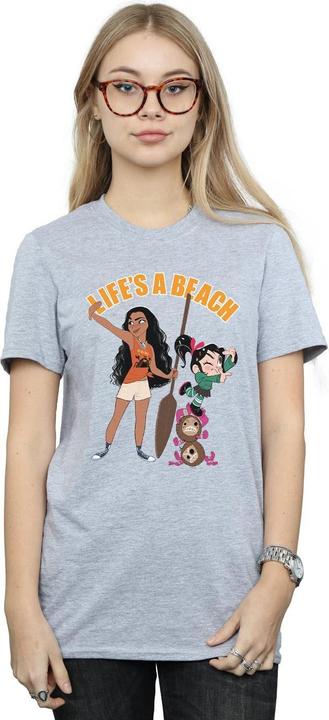 Image du produit Disney - T-shirt WRECK IT RALPH MOANA AND VANELLOPE - Femme (XXL)