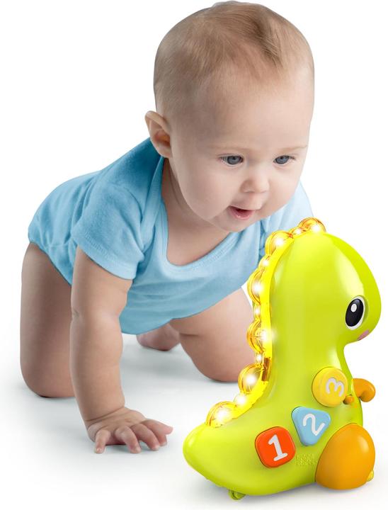 Immagine prodotto Bright Starts Go, Go, Dino™ Musical Light Up Dinosaur Toy