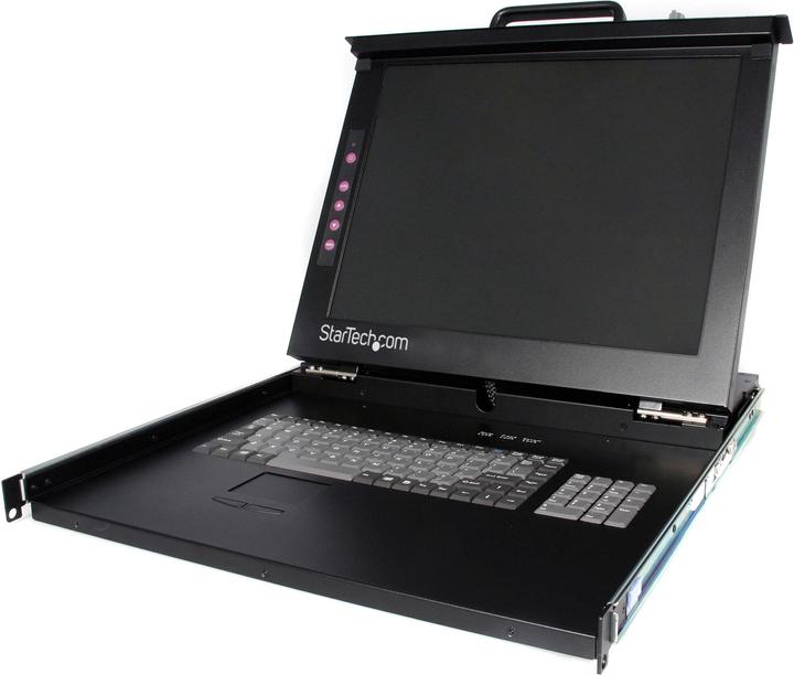 StarTech 1U Single-Port KVM Console for Server Ra
