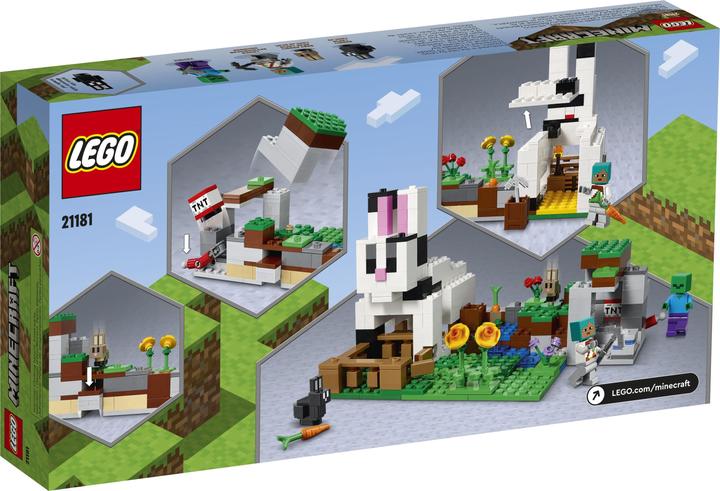 Actual product image LEGO Minecraft End-Of-Live Set Die Kaninchenranch - 21181 NEU! Teile 340x (21181)