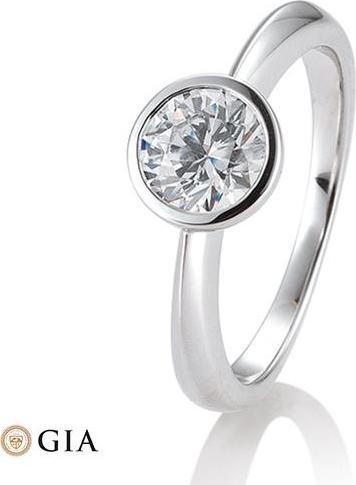 Image du produit Breuning Bague cadre 0,80-1,50 ct. (57, Or 585/14 K)