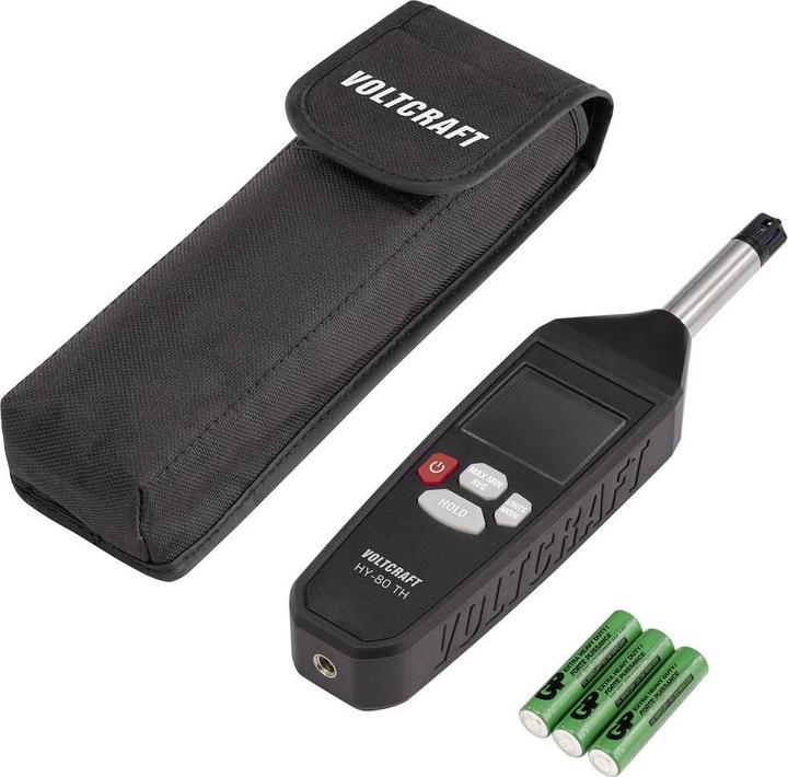 Actual product image Voltcraft HY-80 TH Humidity meter (hygrometer) 0% rH 100% rH Set Hygrometer