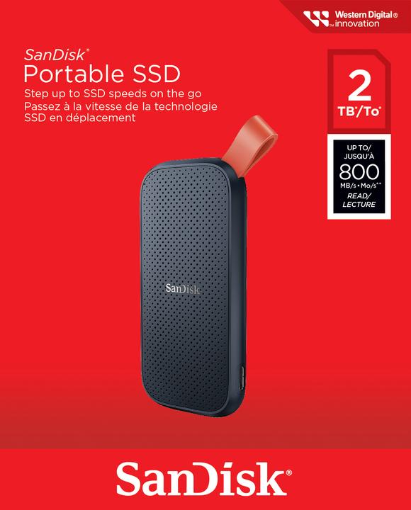 Image du produit SanDisk Portable SSD V2 (2000 Go)