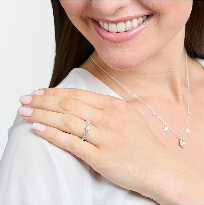 Immagine prodotto Thomas Sabo Anello Cristalli di ghiaccio argento (52, 925 Argento)