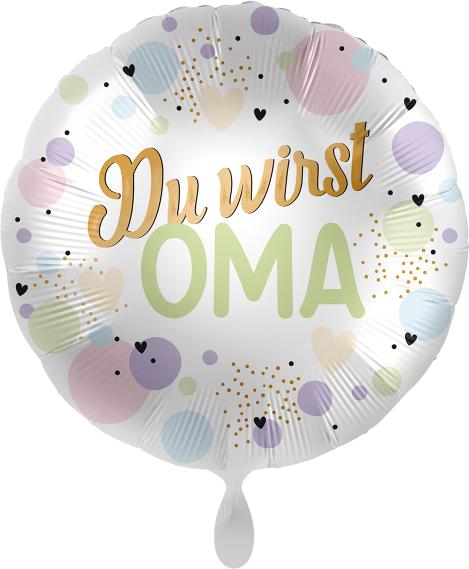 Produktbild Premioloon Folienballon Du wirst Oma - leer (1 x)
