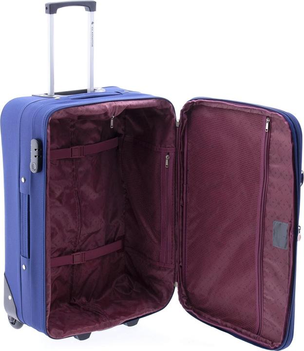 Image du produit Wüsthof 2100 Trolley 2 roues 61 cm avec soufflet d'extension (57 l)