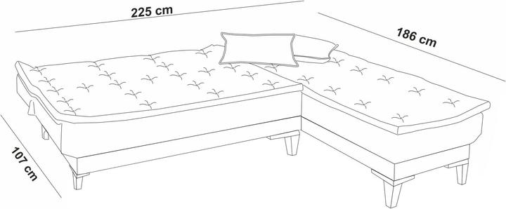Actual product image Atelier del Sofa Victoria (Corner sofa)