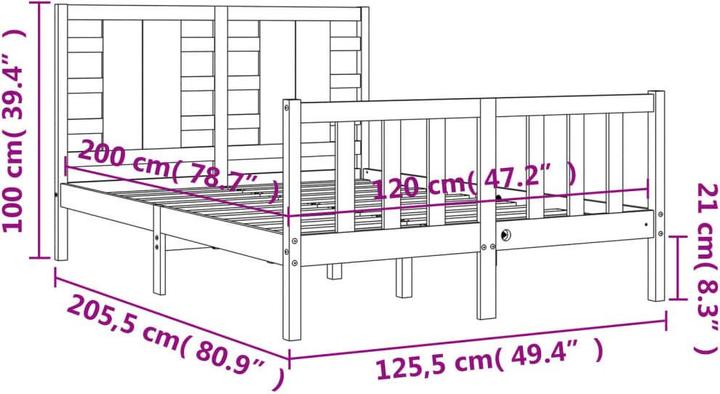 Image du produit VidaXL Niccola (120 x 200 cm)