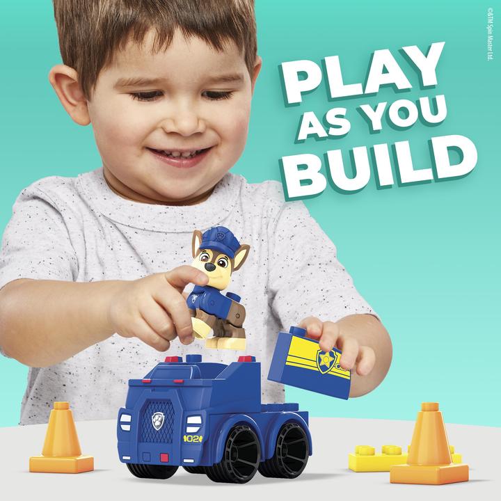 Image du produit Mega Bloks PAW Patrol Chase's Patrol Car Set de construction