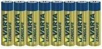 Actual product image Varta Longlife Extra (8 pcs., AAA, 1200 mAh)