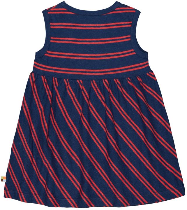 Produktbild loud + proud Kleid Streifen mit Leinen (80)