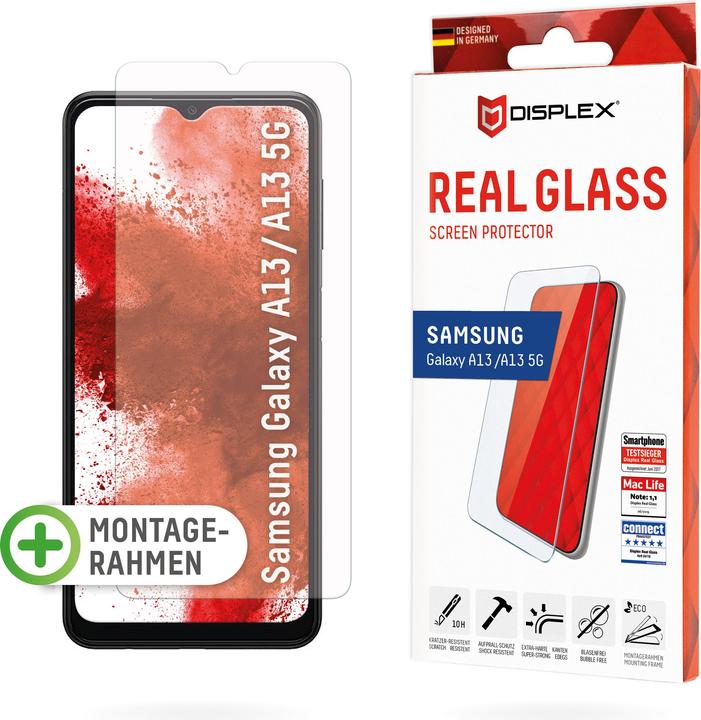 Produktbild Displex Real Glass, 2D Panzerglas (1 Stück, Samsung Galaxy A13 5G)