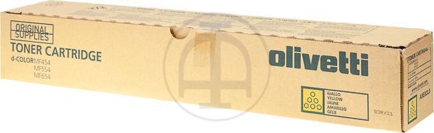 Actual product image Olivetti Yellow - Original - Toner cartridge - for (Y)