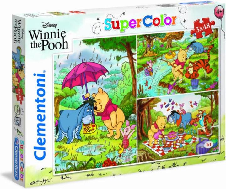 Produktbild Clementoni Puzzle Winnie the Pooh 3x48 tlg. (48 Teile)