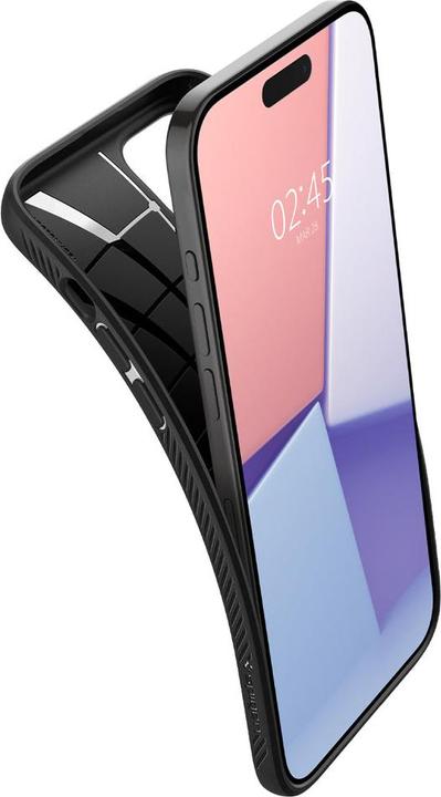 Productafbeelding Spigen Liquid Air iPhone 15 Pro 6,1" czarny/matzwart (Apple iPhone 15 Pro)