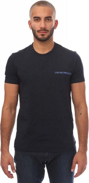 Actual product image Emporio Armani Mens T-Shirt (Pack of 2) (XL)