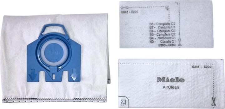 Produktbild Miele 2x HyClean Pure GN Staubsaugerbeutel 8 Stück mit Filter ( 2x 12421130 ) für Complete C2 / C3 (8 x)