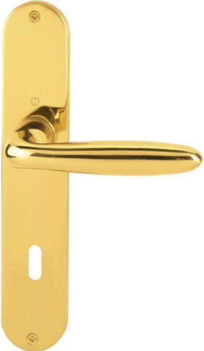 Image du produit Hoppe Garniture à plaque longue Verona M151/302 laiton F71 OB 72 mm DIN gauche / droite (Poignée de porte)