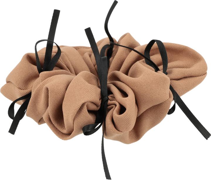 Trisa Fashion Scrunchie Set Braun 2 Stk. (Haargummi)